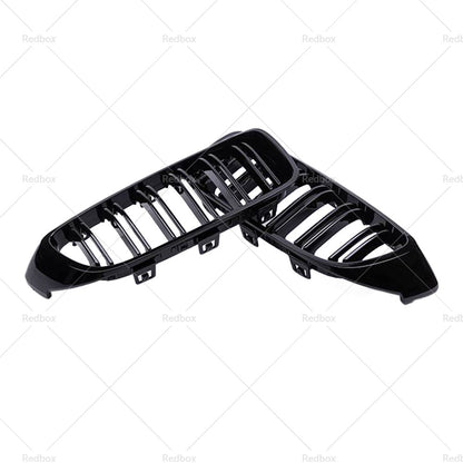 Bumper Grille Grill Suitable for BMW 4 Series F32 F33 F36 M3 F80 M4 Gloss Black-4