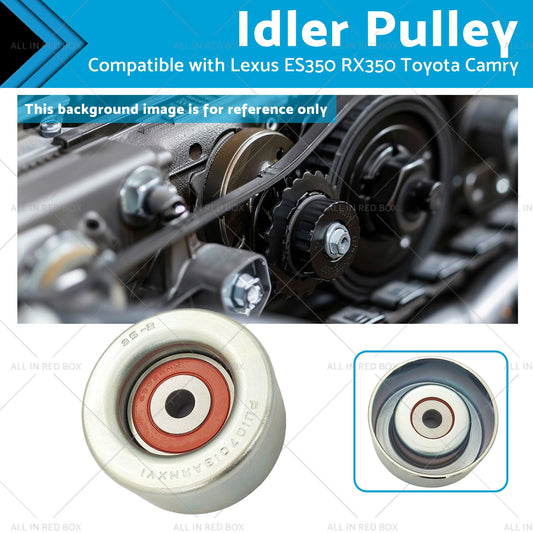 Idler Pulley Suitable for Lexus ES350 RX350 Toyota Camry 2007-2021 16604-31020-0