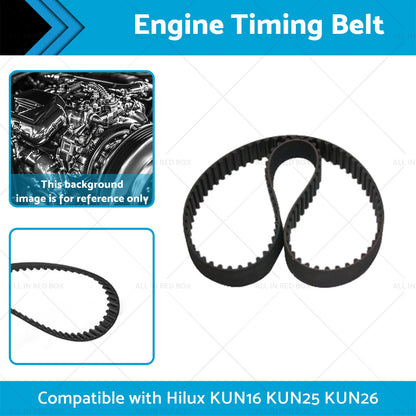 1KD-FTV Engine Timing Belt Suitable for Hilux KUN16 KUN25 KUN26 3. 0L Diesel