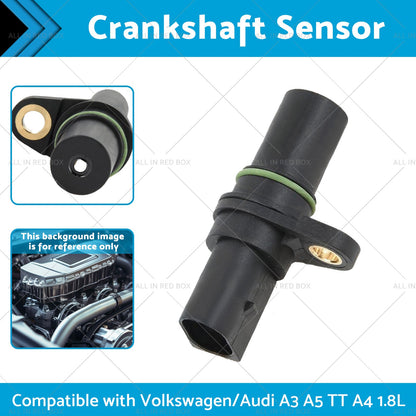 1x Crankshaft Sensor Suitable for 1. 8L 2. 0L Volkswagen Audi A3 A5 TT A4