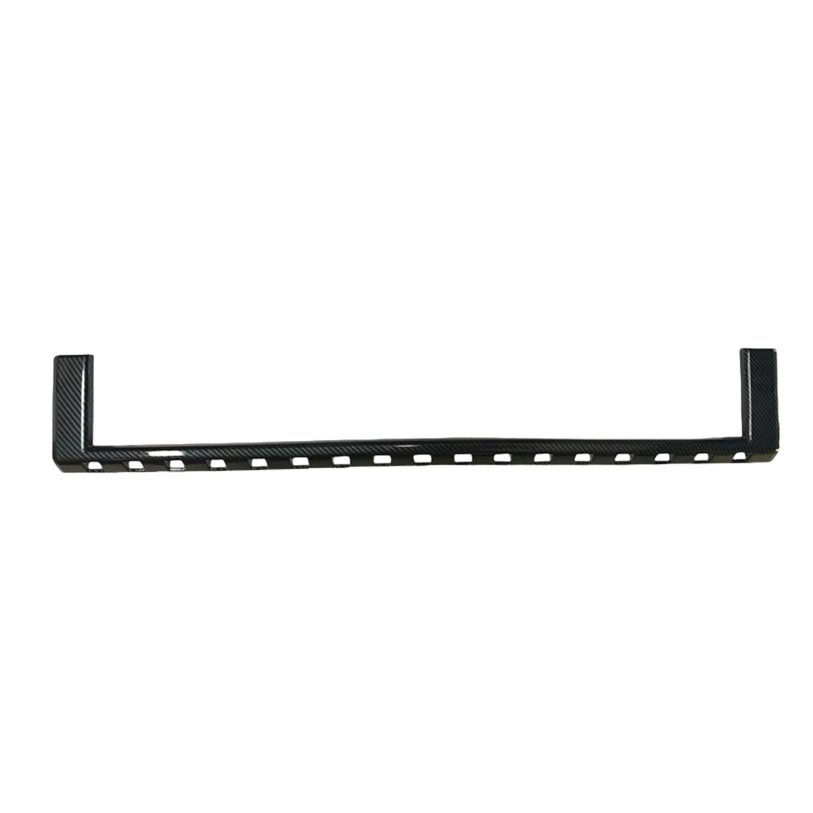 Carbon Fiber Front Center Grille Cover Trim Suitablefor Toyota Prado LC250 2024+-2