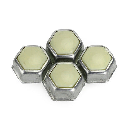 Set Of 4 Steering Lock Stop Bolt Caps With Nuts Suitable For Nissan Navara D22 4WD-0