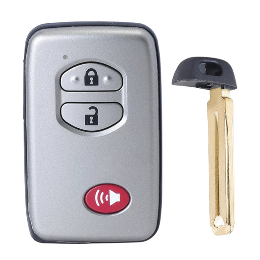 Complete Remote Key 314.3Mhz Suitable for Toyota Land Cruiser 200 Series 2008-15-0