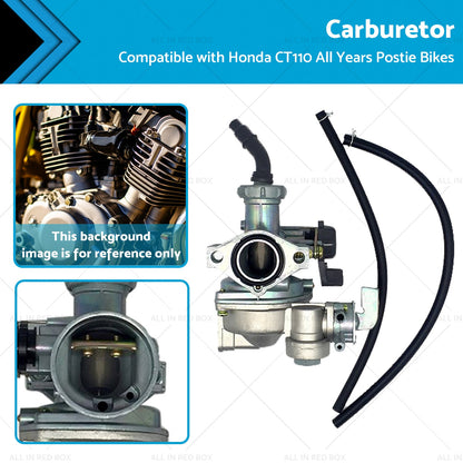 Carburetor Suitable for Honda CT110 All Years Postie Bikes Correct Carby-0