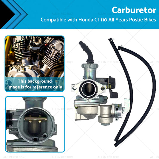 Carburetor Suitable for Honda CT110 All Years Postie Bikes Correct Carby-0
