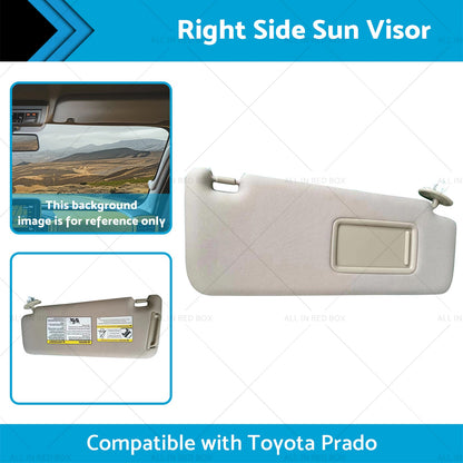 74310-35A91-E1 Right Side Sun Visor Suitable for Toyota Prado 10-23-1