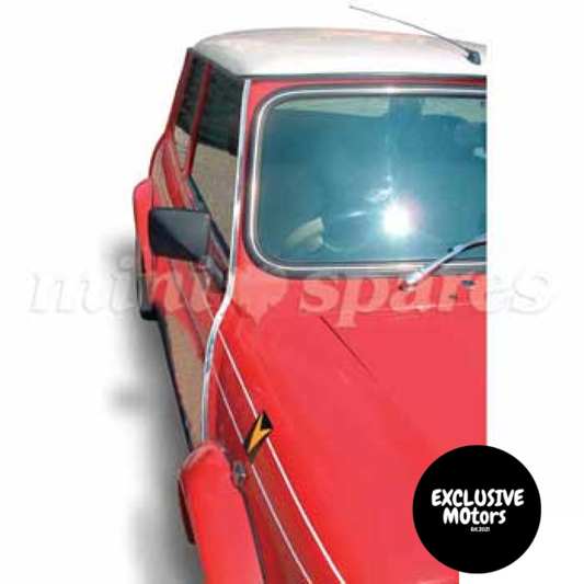 Mini Front Lap Sash 2.0M Non-Retractable Seat Belt 300MM Stalk Red for Mini (2000-2023)