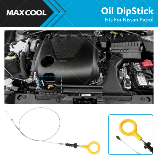 New Engine Oil Level Dip Stick For Nissan Patrol GU Y61 ZD30 ZD30DDTi 3L Diesel-0