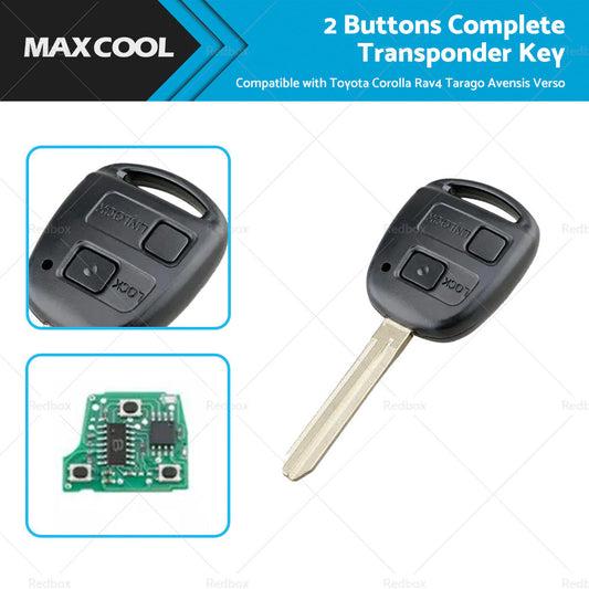 60030 Remote Car Key Suitable For Toyota Corolla Rav4 Tarago Avensis Verso-0