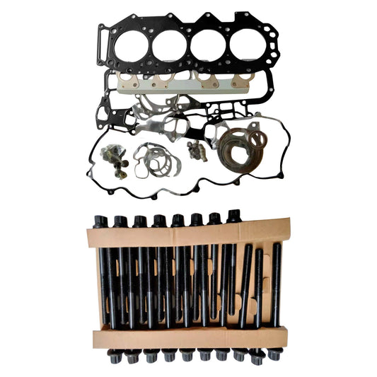 VRS Cylinder Head Gasket Set with Bolts Suitable For Ford Courier PD PE & Mazda B2500-0