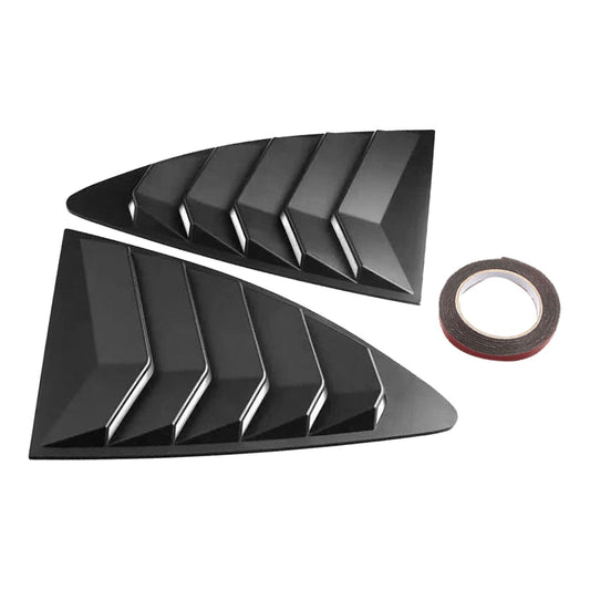 2xCar Rear Side Window Louvers Cover Suitable For Toyota 86/Subaru BRZ 2013-2019-0