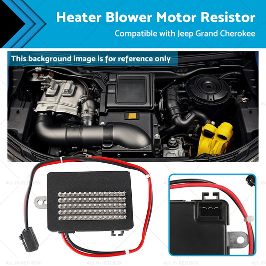 Heater Blower Motor Resistor Suitable for 5012699AA Jeep Grand Cherokee 99-04-0