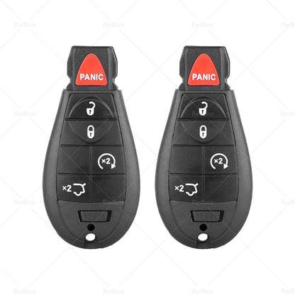 2x Keyless Remote Key Fob Shell Suitable For Jeep Grand Cherokee 2008-2012-3