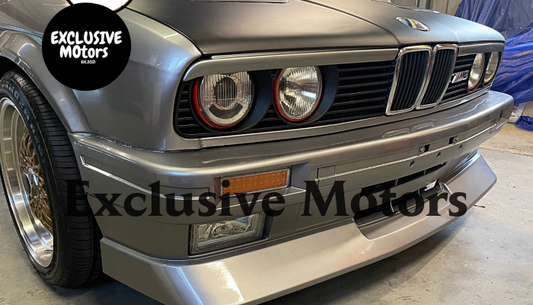 Plastic Front Bumper Spoiler for BMW E30 M3 Coupe/Sedan/Convertible 1982-1994