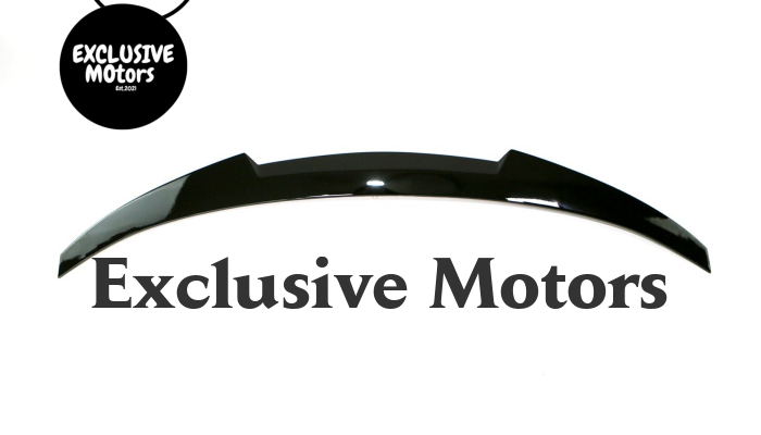 M4  Boot Spoiler Black for BMW 3 Series F30 Sedan 2012-2018