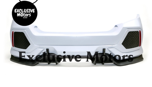 Rear Bumper Lip for Honda Civic Sedan Type-R 2016-2021