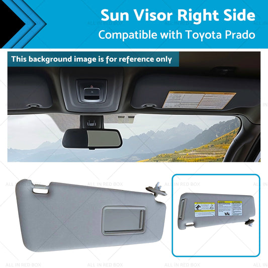 7431035A90B1 Sun Visor Right Side Suitable for Toyota Prado 10-23 74310-35A90-B1-0