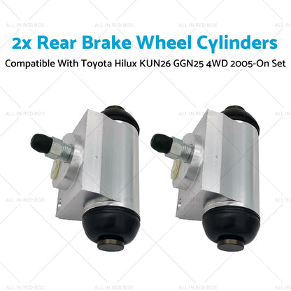 Rear Brake Wheel Cylinders 4x4 Suitable for Toyota Hilux KUN26 GGN25 4WD 2005-On-2