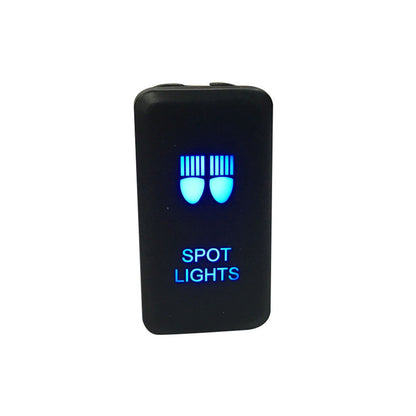 Spot Lights Blue LED Push Switch Suitable For Landcruiser Prado Hilux 4Runner-2