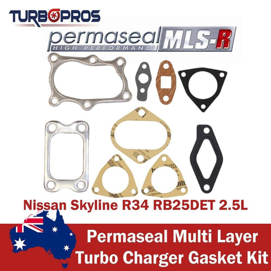 Permaseal MLS-R Turbo Charger Gasket Kit for Nissan Skyline R34 RB25DET 2.5L