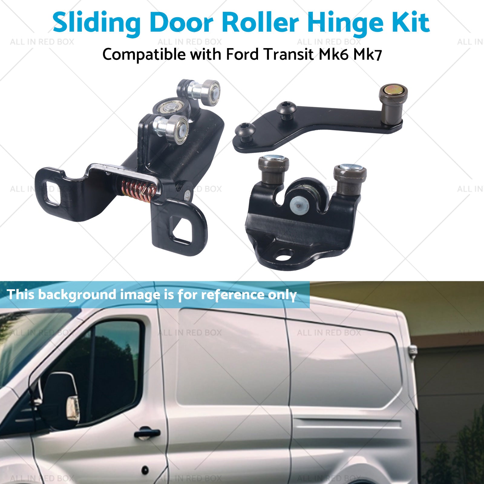 Left Side Door Top Middle Bottom Roller Runner Suitable for Ford Transit MK6 MK7-4