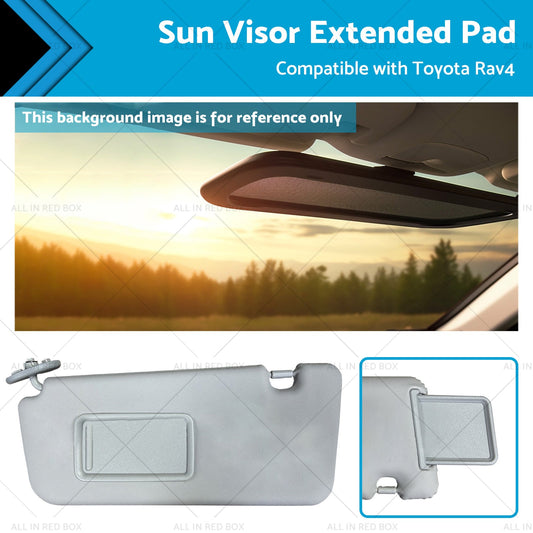 Sun Visor Extended Pad LH Left Passenger Side Suitable for Toyota Rav4 04-05-0