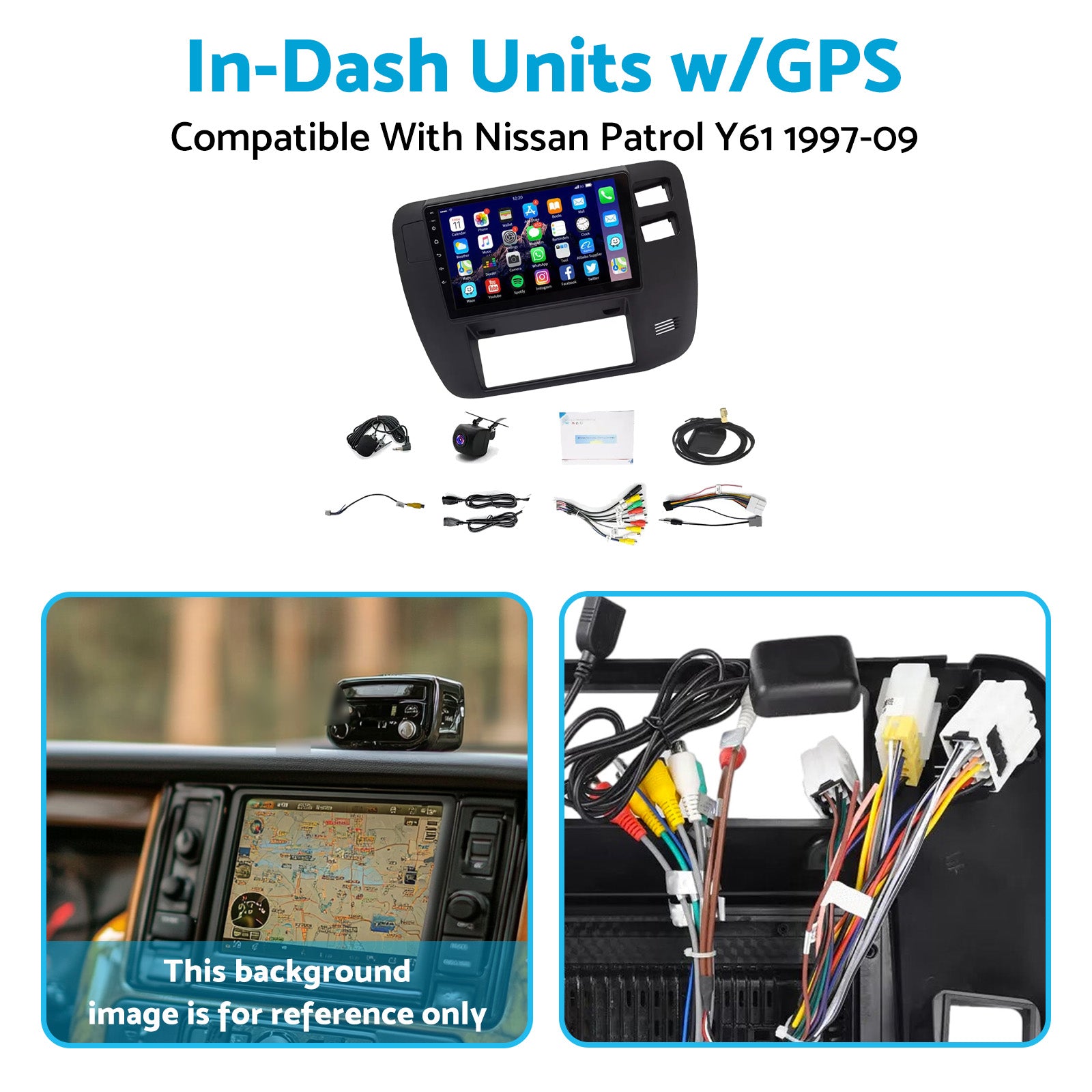 9in Multimedia Head Unit Suitable For Nissan Patrol 1997-2009 Right-Hand Drive-3