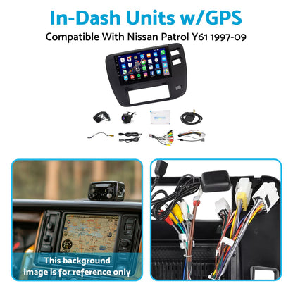 9in Multimedia Head Unit Suitable For Nissan Patrol 1997-2009 Right-Hand Drive-3