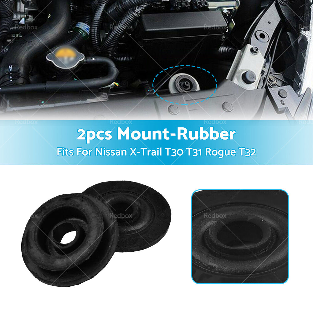 2x Rubber Fits For Nissan X-Trail T30 T31 Rogue T32 Radiator Bushing 21506-4M400-2
