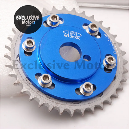 2Pcs Adjustable Cam Gears Timing Pulley Kit For Nissan Silvia Sr20De/T