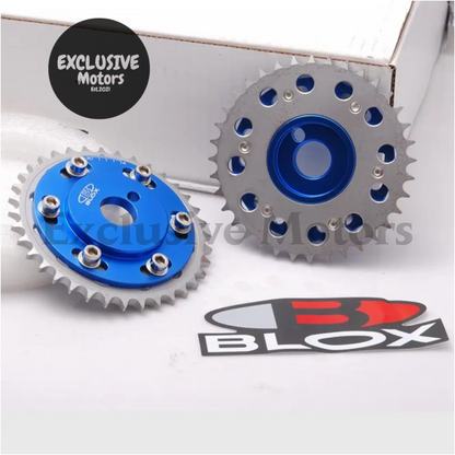 2Pcs Adjustable Cam Gears Timing Pulley Kit For Nissan Silvia Sr20De/T