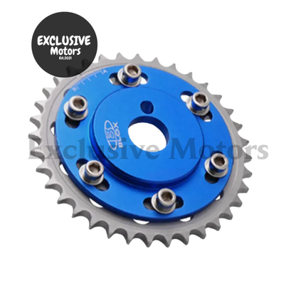 2Pcs Adjustable Cam Gears Timing Pulley Kit For Nissan Silvia Sr20De/T