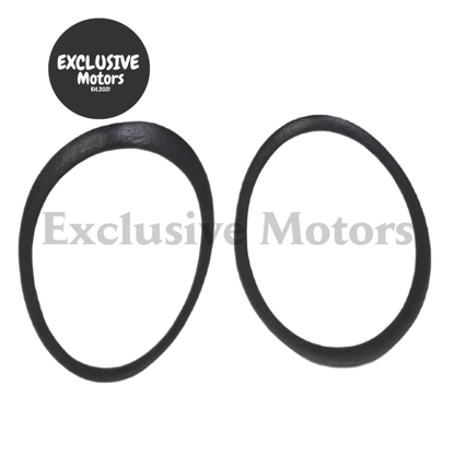 2Pcs Carbon Fiber Eyebrow Trim For Porsche 911 991 (2012-2018)