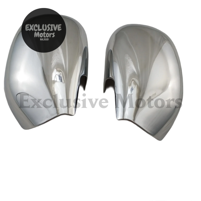 2Pcs Chrome Door Mirror Covers For Toyota Rav4 (1996-2000)