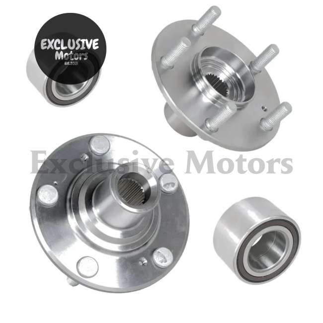 2Pcs Front Wheel Hub Bearing Kits For 2012-2015 Honda Civic