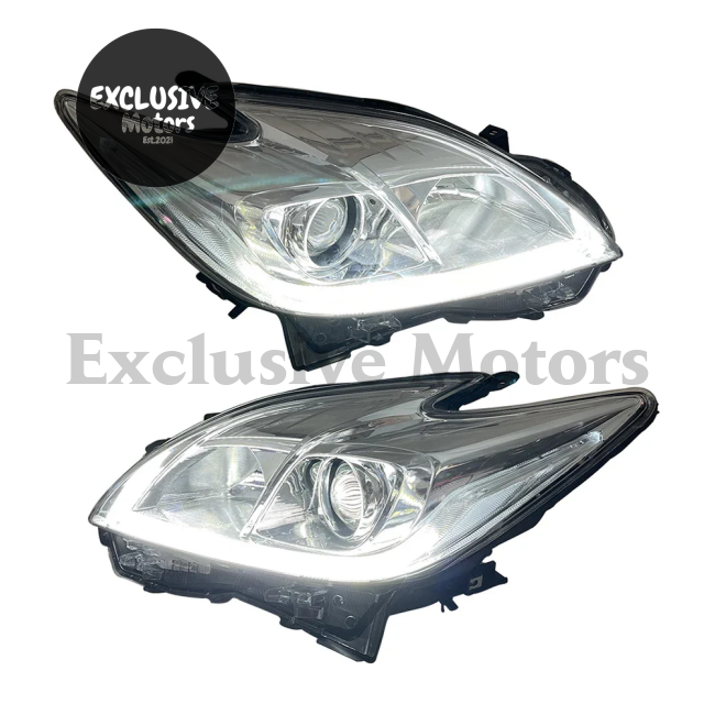 2Pcs Led Headlights For Toyota Prius Zvw30 (2009-2015)