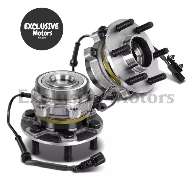 2X Front Wheel Hub Bearing W/ Abs For Nissan Navara Np300 D23 2014-2022 4Wd