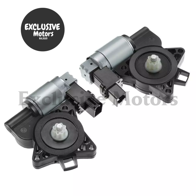 2X Front Window Regulator Motors For Mazda 3 Bk 6