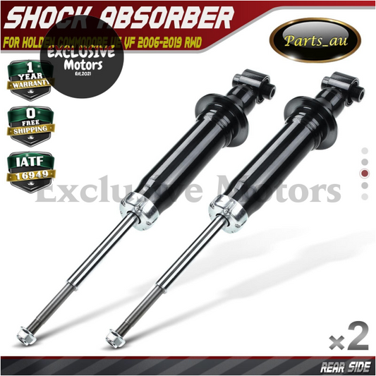 2X Rear LH & RH Shock Absorber for Holden Commodore VE, VF