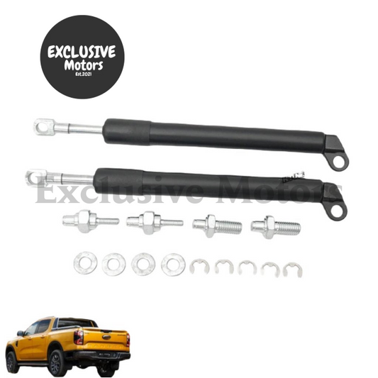 2X Rear Tailgate Slow Down Lift Strut Gas Springs for Ford Ranger (2022-2023)