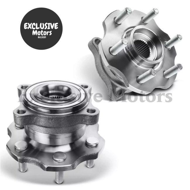 2X Rear Wheel Bearing Hubs For Nissan Pathfinder R51 2005-2013