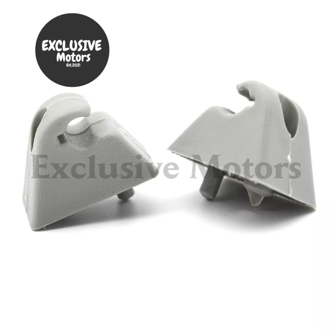 2X Sun Visor Clip For Holden Commodore Etc 1988-2007