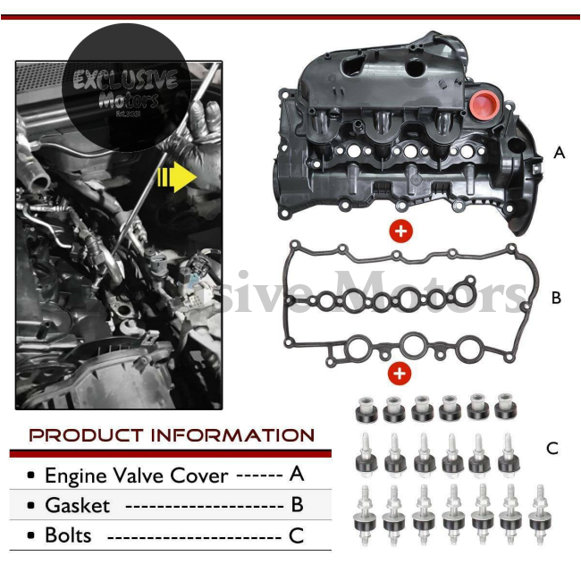 2X Inlet Manifold Valve Cover for Land Rover Range Rover Sport (L320), Discovery