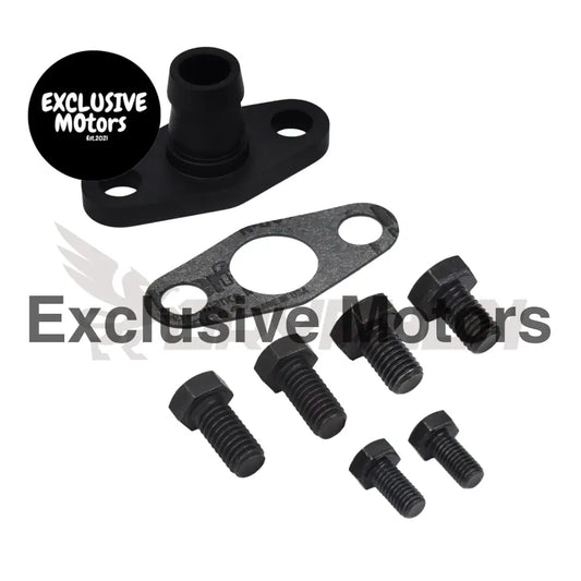 3/4" Barb Turbo Oil Drain Flange Kit Nissan Rb20det Rb25det Stock Turbo