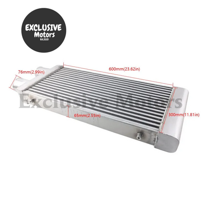 3’’ 600X300X76 Same Side Mount Turbo Intercooler Aluminum