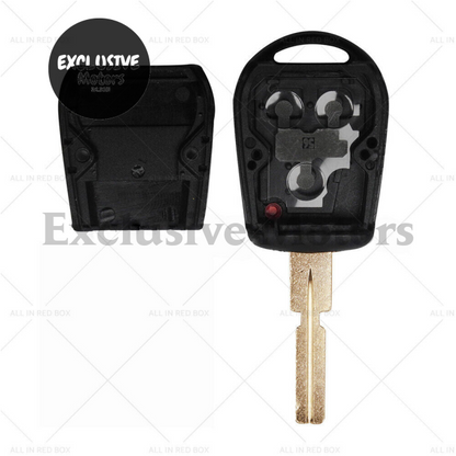 3 Button Remote Key for BMW E31, E32, E34, E36, E38,  (1989-2006)