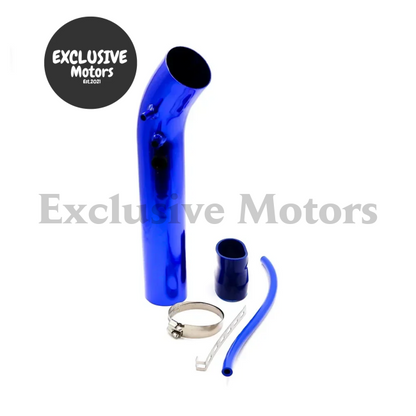 3-Inch/76Mm Universal Aluminum Cold Air Intake Pipe Kit W Filter & Rubber Hose