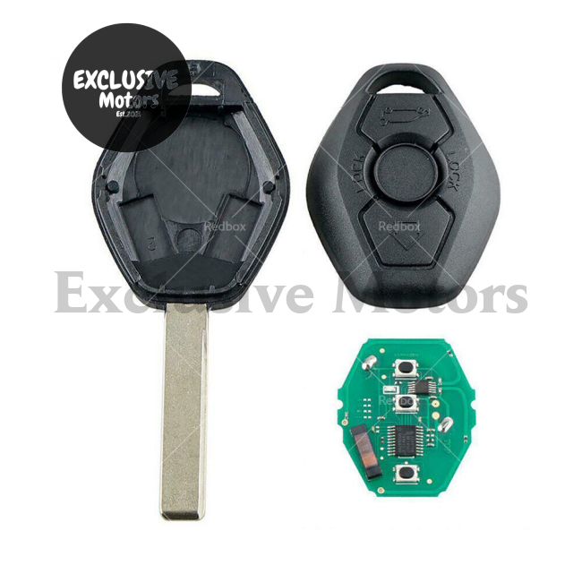 315Mhz Remote Car Key W/ Chip ID46-7953 for BMW 3 5 Series X3 X5 CAS2 3 Buttons