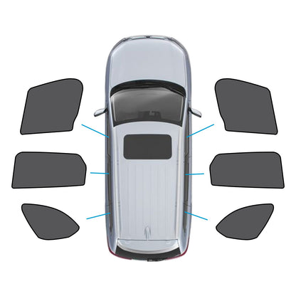 2x Car Window Sun Shades Suitable for Mazda CX-9 CX9 16-25 UVA&UVB Protection-0