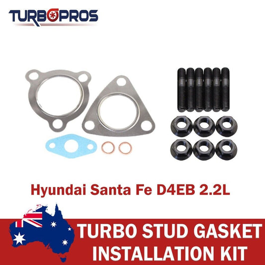 Premium Turbo Installation Stud & Gasket Kit for Hyundai Santa Fe D4EB 2.2L